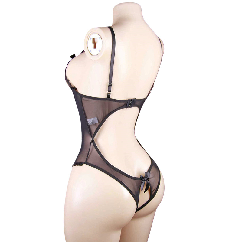 Women Sexy Open Bra Strap Ling - Babydoll Chemise Night recension och pris