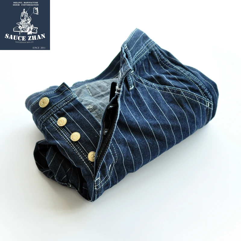 Saucezhan Striped Jeans Men Vi - Levis Jeans 501 recension och pris
