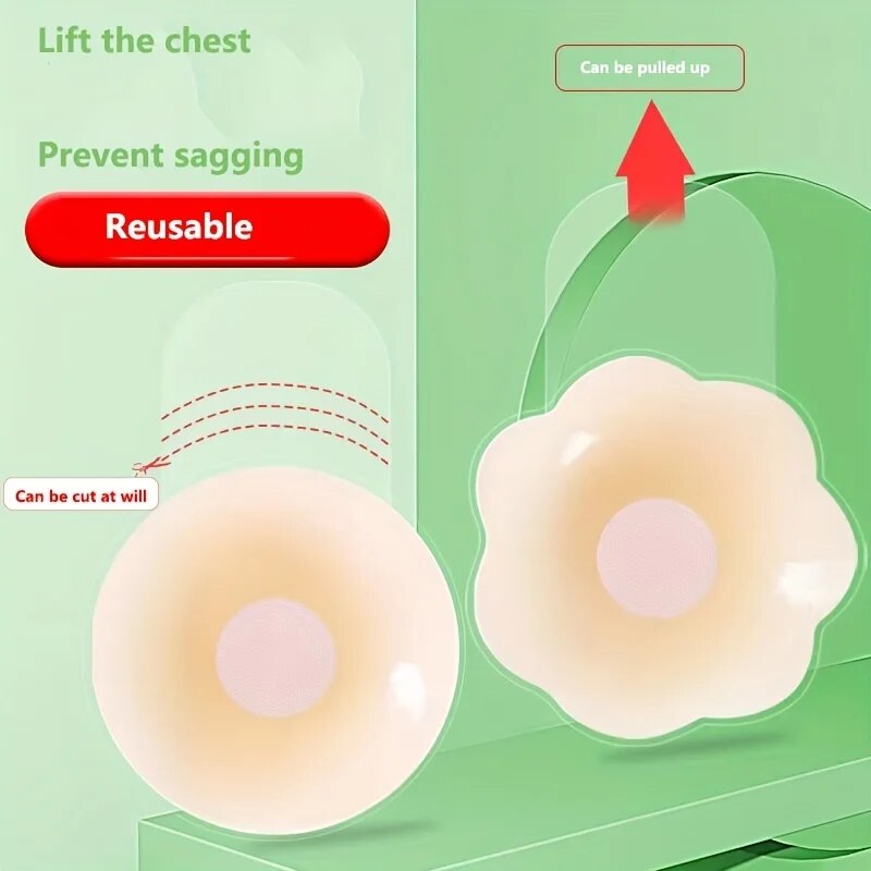 1Pairs Silicone Nipple Cover L - Silicone Bra Adhesive recension och pris