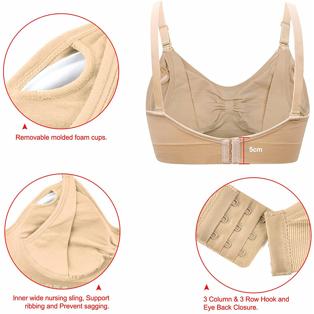 Womens Maternity  Nursing Bra  - Nursing Bra Sleep recension och pris