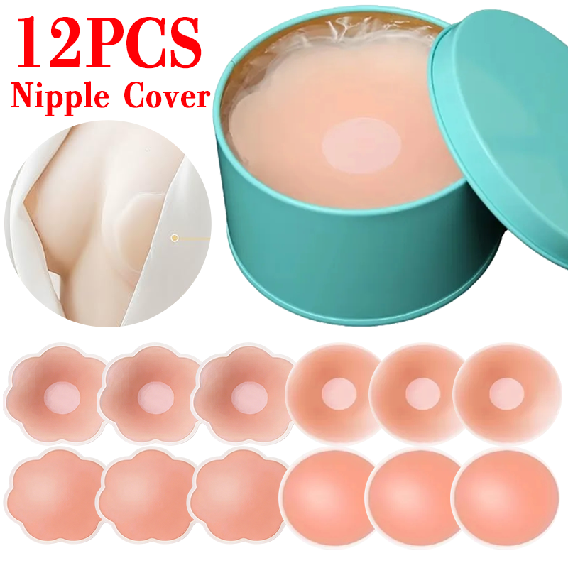 6/12PCS Invisible Self Adhesiv - Silicone Bra Adhesive recension och pris